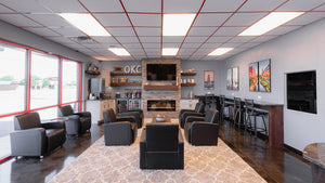 OKC Turbo Tint Lobby/ waiting room area